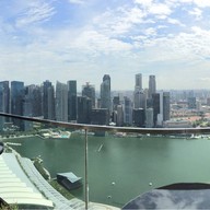 บรรยากาศ CÉ LA VI Marina Bay Sands Singapore