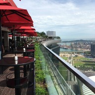 บรรยากาศ CÉ LA VI Marina Bay Sands Singapore