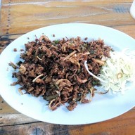 เมนูของร้าน ร้านพี่หมึก (ไก่โอ่ง)