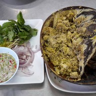 เมนูของร้าน ร้านริมเขื่อน ซีฟู้ด (ร้านกลาง)เจ้าเก่าเท่านั้น สมุทรปราการ