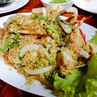 เมนูของร้าน กุ้งเป็น ปูเป็น