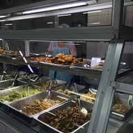 เมนูของร้าน สีฟ้า ข้าวแกง-ตามสั่ง