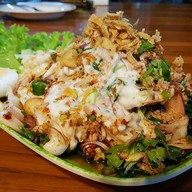 เมนูของร้าน ครัวใบไม้ชายคลอง