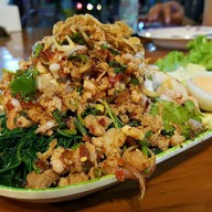 เมนูของร้าน ครัวใบไม้ชายคลอง