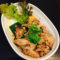 เมนูของร้าน บ้านส้มตำ สาทร