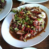 เมนูของร้าน ลาบต้นยาง -