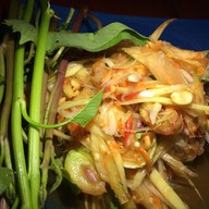 เมนูของร้าน ม.ปลาเผา