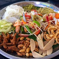 เมนูของร้าน ตำถาด-ไก่แซ่บ