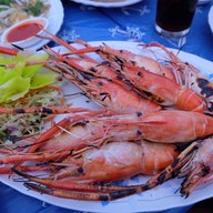 เมนูของร้าน ปรีชาซีฟู๊ด บางเสร่