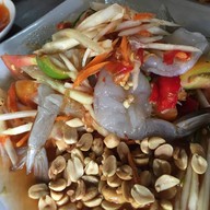 เมนูของร้าน ส้มตำหลวงพระบาง
