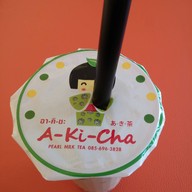 เมนูของร้าน A-ki-cha (ชานมไข่มุก เมืองกาญจน์) ปากแพรก
