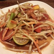 เมนูของร้าน เฮือนลำพูน สวนผัก