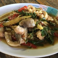 เมนูของร้าน สวนอาหารปลาไทย