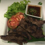 เมนูของร้าน ส้มตำเชิงดอย