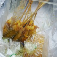 เมนูของร้าน หมูสะเต๊ะ ตลาดสันป่าข่อย