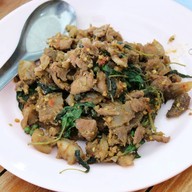 เมนูของร้าน ครัวอาสา อาหารป่า