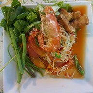 เมนูของร้าน บ้านมอญ กลางน้ำ ปากเกร็ด