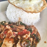 เมนูของร้าน ครัวพอเพียง@บ่อสร้าง