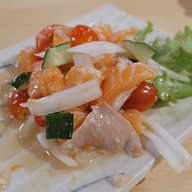 เมนูของร้าน Hatyai Sashimi