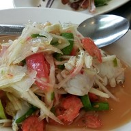 เมนูของร้าน ลาบเป็ดชัยนาท