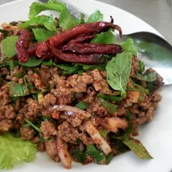เมนูของร้าน ลาบเป็ดชัยนาท