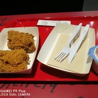 เมนูของร้าน KFC บางปะอิน ขาออก