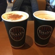 เมนูของร้าน Tully's Coffee