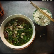 เมนูของร้าน เกาเหลาเลือดหมู สุขุมวิท 38