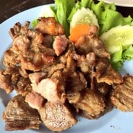 เมนูของร้าน กุ้งนาง ที่พักริมทาง