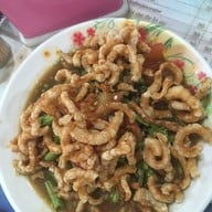 เมนูของร้าน ปลาช่อนกระบอกเผา