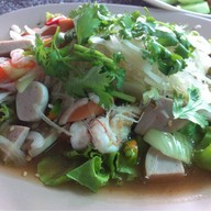 เมนูของร้าน ร้านอาหารริมคลอง