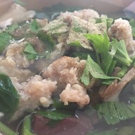 เมนูของร้าน โจ๊กหมูคลองเรียน