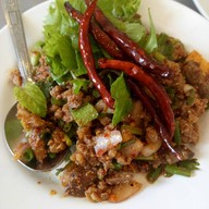 เมนูของร้าน ลาบเป็ดชัยนาท