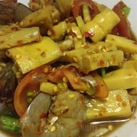 เมนูของร้าน ส้มตำป้าออ สระบุรี