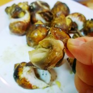 เมนูของร้าน ผ่องพรรณกุ้งเผา ตลาดกลางอยุธยา