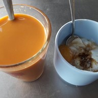 เมนูของร้าน กาแฟป้าศรีกาดโจ้