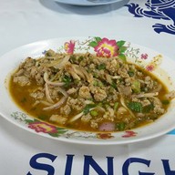 เมนูของร้าน ชวนชิมลาบเป็ด