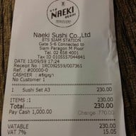 NAEKI SUSHI BTS Siam