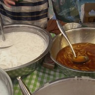 หน้าร้าน ป้าแมว&ป้าเป้า ตลาดน้ำบางน้ำผึ้ง