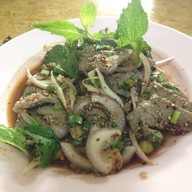 เมนูของร้าน มะละกอ ส้มตำ-ไก่ย่าง