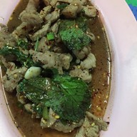 เมนูของร้าน จ่อยลาบยโส บางบ่อ