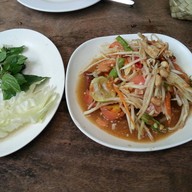 เมนูของร้าน เฮือนลำพูน สวนผัก