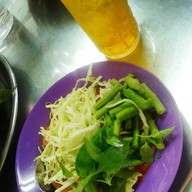 เมนูของร้าน ขนมจีนสี่ภาคแม่จ้อย สำโรง