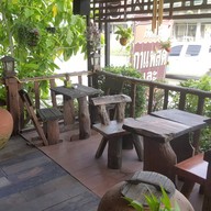 บรรยากาศ บ้านไม้กาแฟ