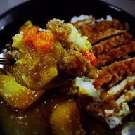 เมนูของร้าน ข้าวแกงกระหรี่ ฝายหิน