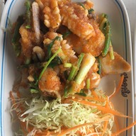 เมนูของร้าน ปะการังเรือนน้ำ บางแสน