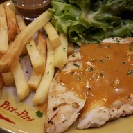 เมนูของร้าน Piri Piri Flaming Chicken เทอมินอล 21