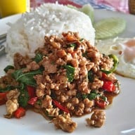 เมนูของร้าน ป้าแม่โจ้อาหารตามสั่ง