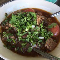 เมนูของร้าน บ้านขนมจีนเชียงราย ซอยหนองใหญ่