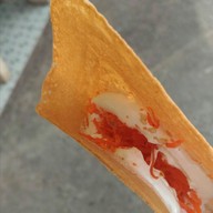 ขนมเบื้องหน้าวัดสันป่าข่อย